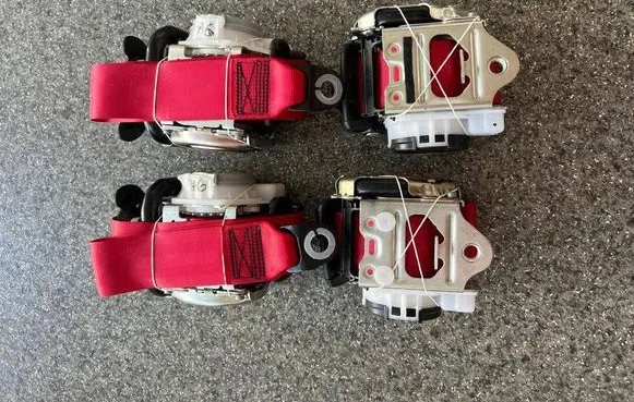 Audi A6 S6 C8 4K Set of seat belts 
