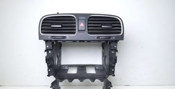 Volkswagen Golf VI Dash center air vent grill 5K0815736D