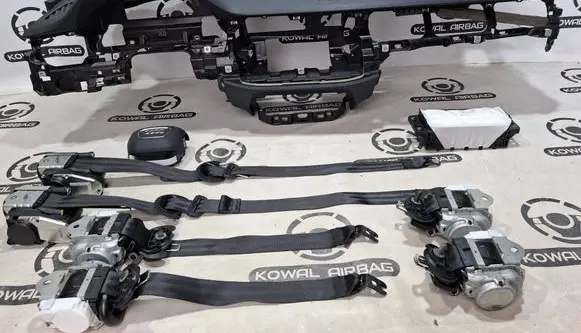 Audi Q7 4M Airbag set with panel 4M1857001 4M1858005 4M0880201C