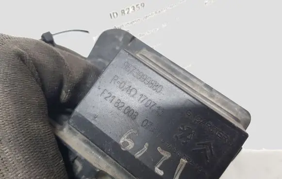 Citroen Berlingo Coolant fan relay 9673999880