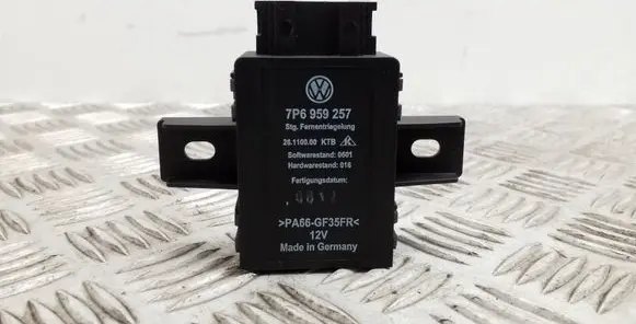 Seat control module