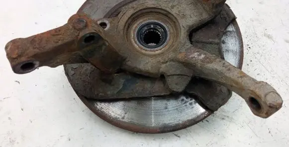 Fiat Panda II Front wheel hub spindle knuckle 51857219