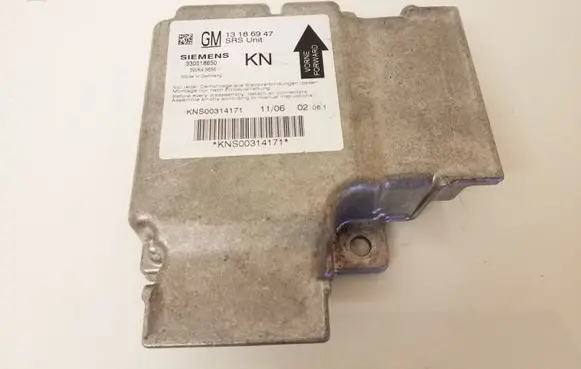 Opel Signum Airbag control unit/module 13V186947 330518650KN KNS00314171