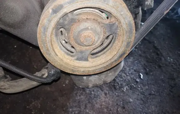 Citroen C2 Crankshaft pulley