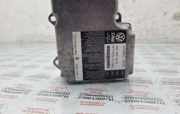 Volkswagen PASSAT B6 Airbag control unit/module 5N0959655A