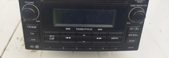 Subaru XV Radio/CD/DVD/GPS head unit 86201FJ620