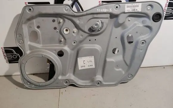 Volkswagen Touran I Front window lifting mechanism without motor 1T1837730AJ 02949169 117104K