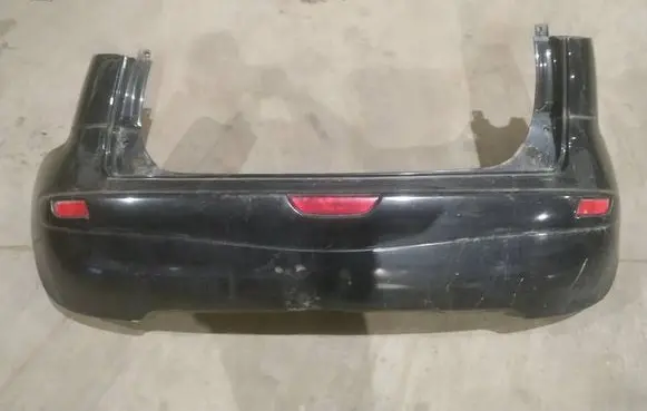 Nissan Note (E11) Rear bumper juodas
