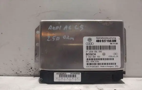 Audi A6 S6 C5 4B Gearbox control unit/module 4B0927156DM 0260002723
