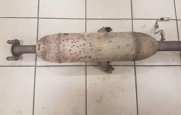 Toyota Avensis T270 Catalyst/FAP/DPF particulate filter 
