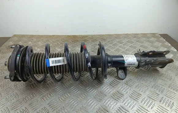 Front shock absorber with coil spring