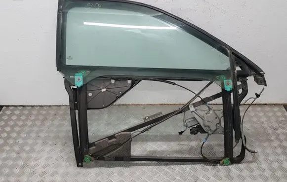 Front door window regulator with motor