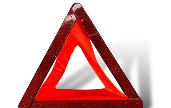 Emergency warning sign