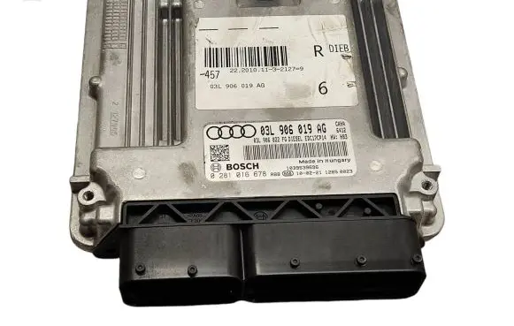 Audi A6 S6 C6 4F Engine control unit/module 03L906019AG 0281016678 03L906022FG