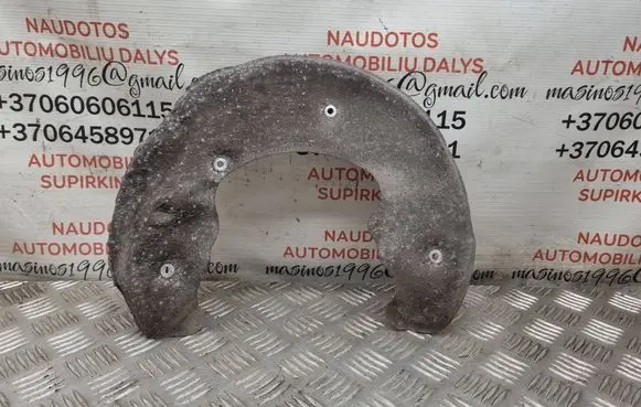 Audi A4 S4 B8 8K Front brake disc dust cover plate