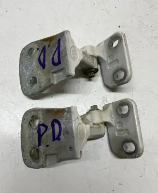 Front door hinge set