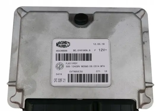 Fiat 500 Engine control unit/module 46336696 CFC328F21