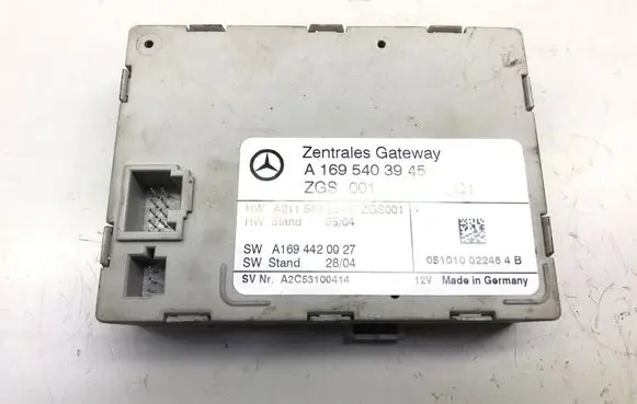 Mercedes-Benz A W169 Gateway control module A2115403545 A1695403945