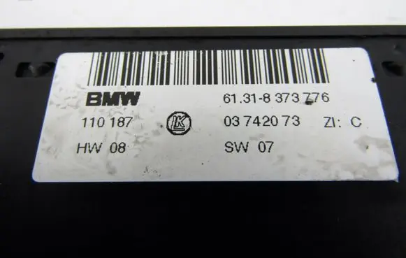 BMW 5 E39 Multifunctional control switch/knob 8373776