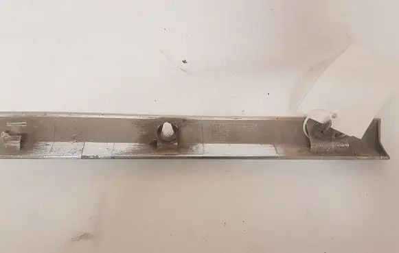 Citroen C5 Front door trim (molding) 9681804380