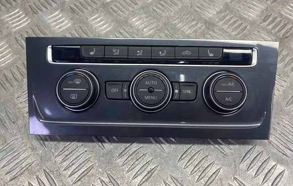 Volkswagen Golf VII Interior fan control switch 5G0907044FD 5HB01267057 1901860288