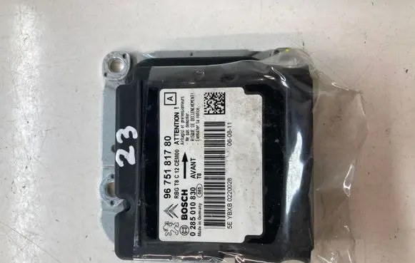 Peugeot 5008 Airbag control unit/module 9675181780