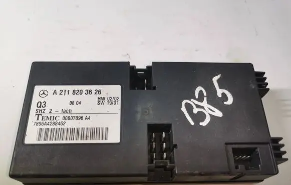 Mercedes-Benz E W211 Seat control module A2118203626 00007896A4 789AA4288462
