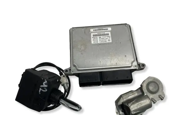 Mercedes-Benz E W211 Engine ECU kit and lock set A6461505572 A0044461540 A2115452308