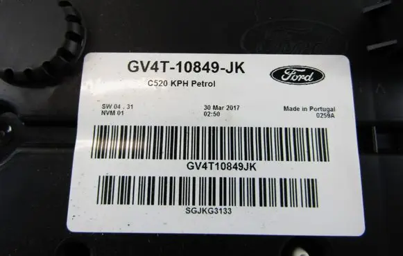 Ford Kuga II Speedometer (instrument cluster) GV4T10849JK