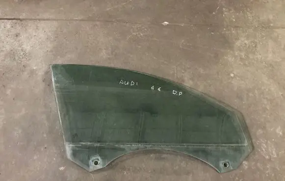 Audi A6 Allroad C6 Front door window glass four-door 43R00083 DOT90AS2M50 A011404