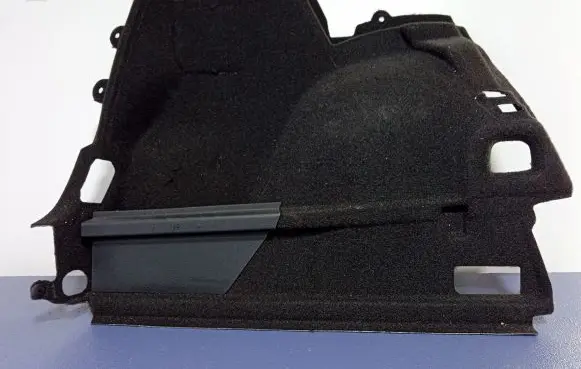 Volkswagen Golf VII Tailgate/boot cover trim set 510867427