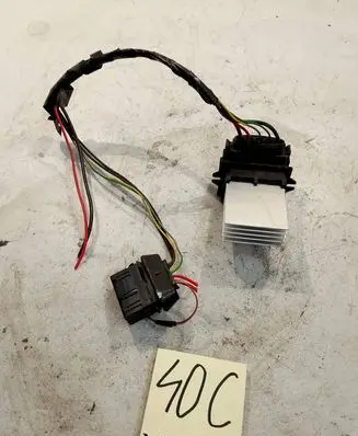 Renault Clio II Heater blower motor/fan resistor 7701046943