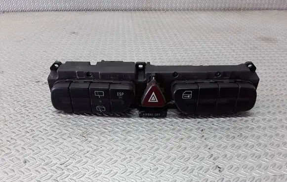 Mercedes-Benz C W203 Hazard light switch 2038218258