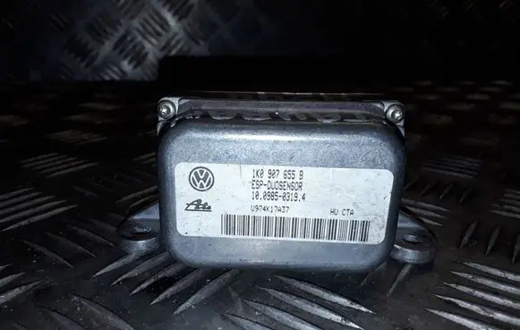Volkswagen Touran I ESP acceleration yaw rate sensor 1K0907655B 10098503194