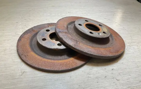 Rear brake disc
