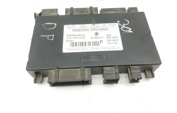 Seat control module