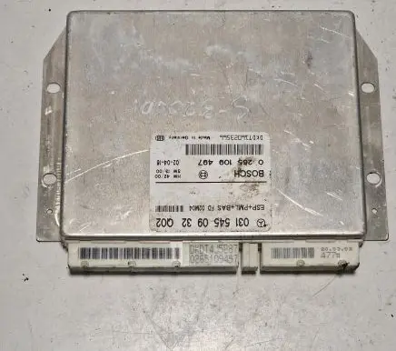 Mercedes-Benz S W220 ESP (stability system) control unit 0315450932q02 0265109497 DKDT16023566