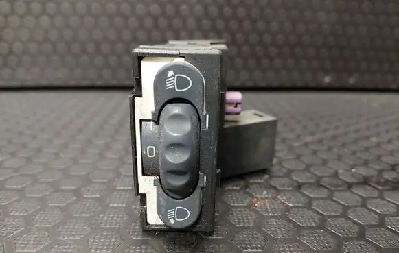 Renault Espace III Headlight level height control switch 602530 2601