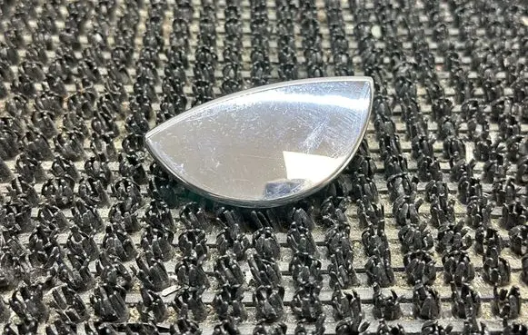 Headlight washer spray nozzle cap/cover