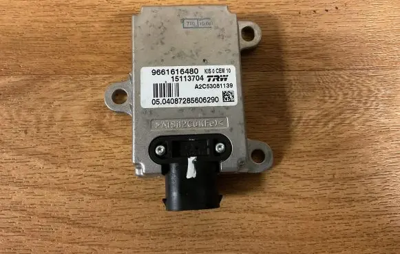 Peugeot 407 ESP acceleration yaw rate sensor 9661616480 15113704 A2C53081139