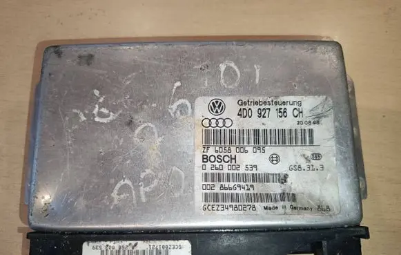 Audi A8 S8 D2 4D Gearbox control unit/module 4D0927156CH 6058006095 0260002539