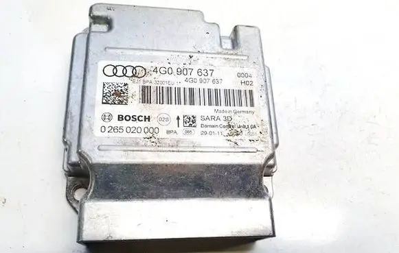 Audi A7 S7 4G Airbag control unit/module 4g0907637