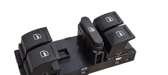 Volkswagen Golf V Electric window control switch 1K4959857B 029901S