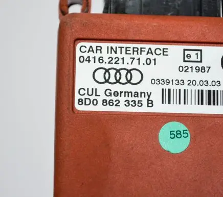 Volkswagen PASSAT B5 Other devices 8D0862335B