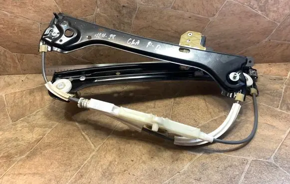 Front door window regulator with motor