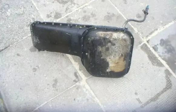 Mercedes-Benz 280 450 W116 Oil sump 1160142602