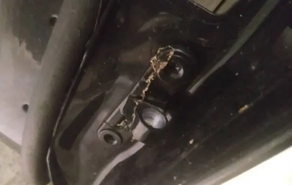 BMW 5 F10 F11 Rear door lower hinge AS2