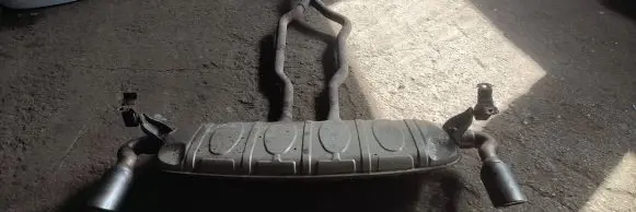 Audi Q7 4L Muffler/silencer 