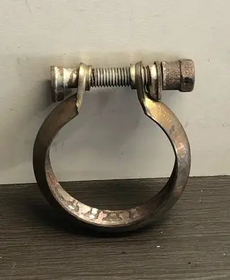 Opel Astra K Muffler pipe connector clamp 