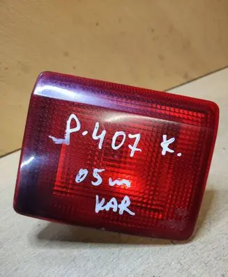 Peugeot 407 Tailgate rear/tail lights 25610304 9646607480